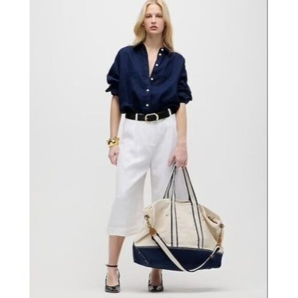 J Crew Handbags - J Crew AV807 Weekender Montauk tote